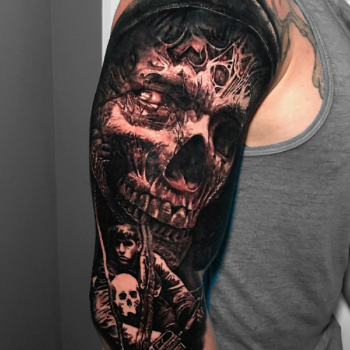 Guest Artist Teej Poole at Everblack Tattoo Studio